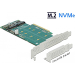 DeLOCK PCI Express x8 Card to 2 x internal NVMe M.2 Key M (89045)
