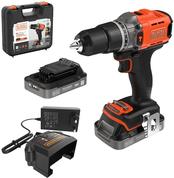 Black & Decker Akku-Schlagbohrschr. 18V 2x2Ah Kof BCD383D2XK (BCD383D2XK-QW)