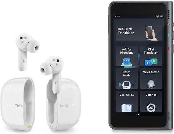 Timekettle M3 Übersetzungs-Earbuds Offline-Variante Bluetooth Weiß
