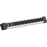 Bachmann CONNECTUS 9xCEE7/3 1xSchalter 2.0m CEE7/7 Grau (BM005902)