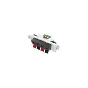 VISION TechConnect 3 Speaker module - Modulares Faceplate-Snap-In - Click-Fit x 4