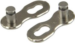 FISCHER Kettenverschlussglieder, Kettenschaltung geeignet für alle Fahrradketten mit Kettenschaltung 18-24 - 1 Stück (85241)