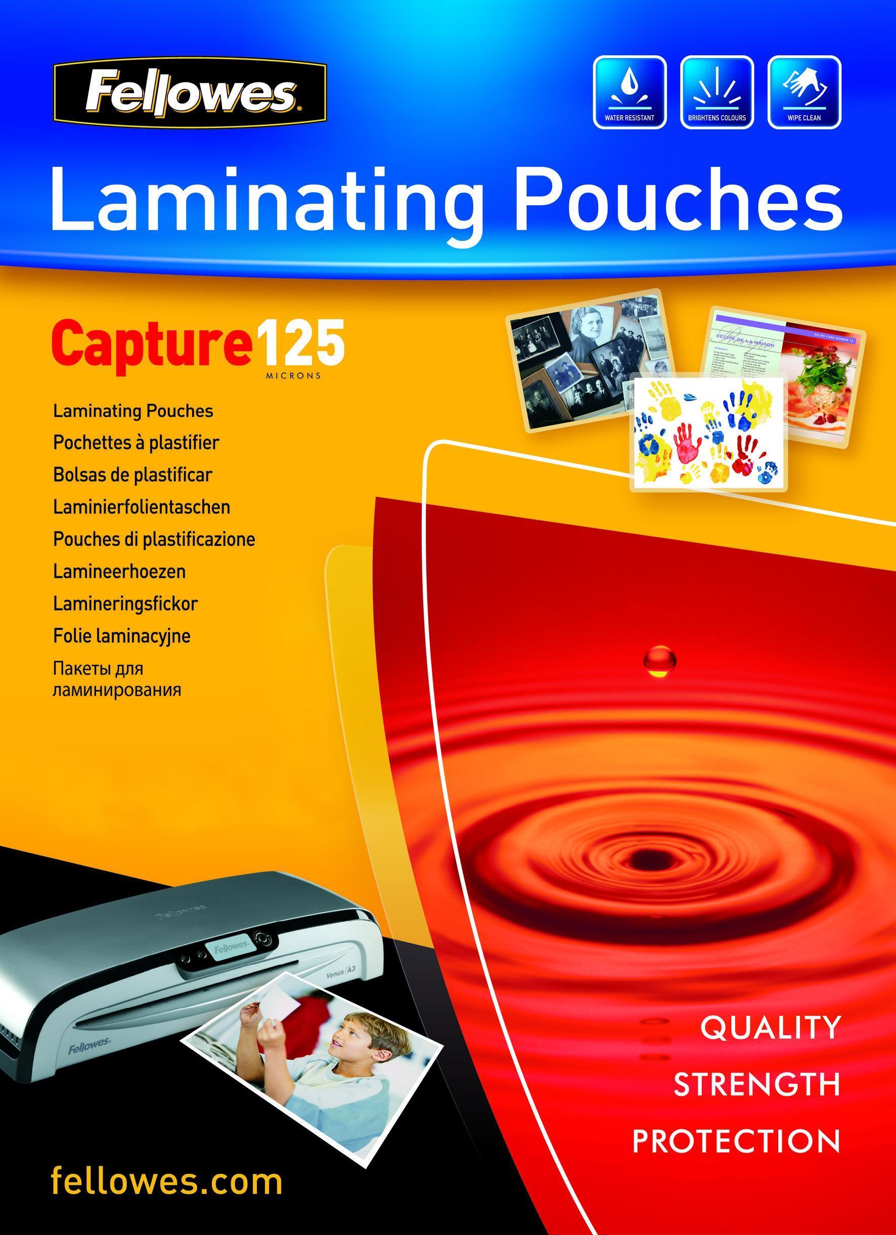 Fellowes Laminating Pouches Capture 125 (5307407)