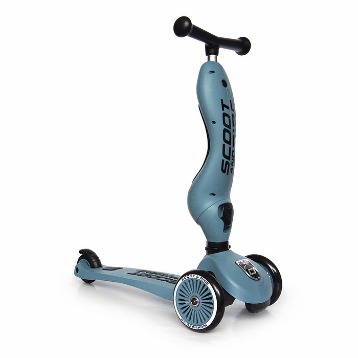 Scoot & Ride 96271 Dreiradroller für Kinder Blau