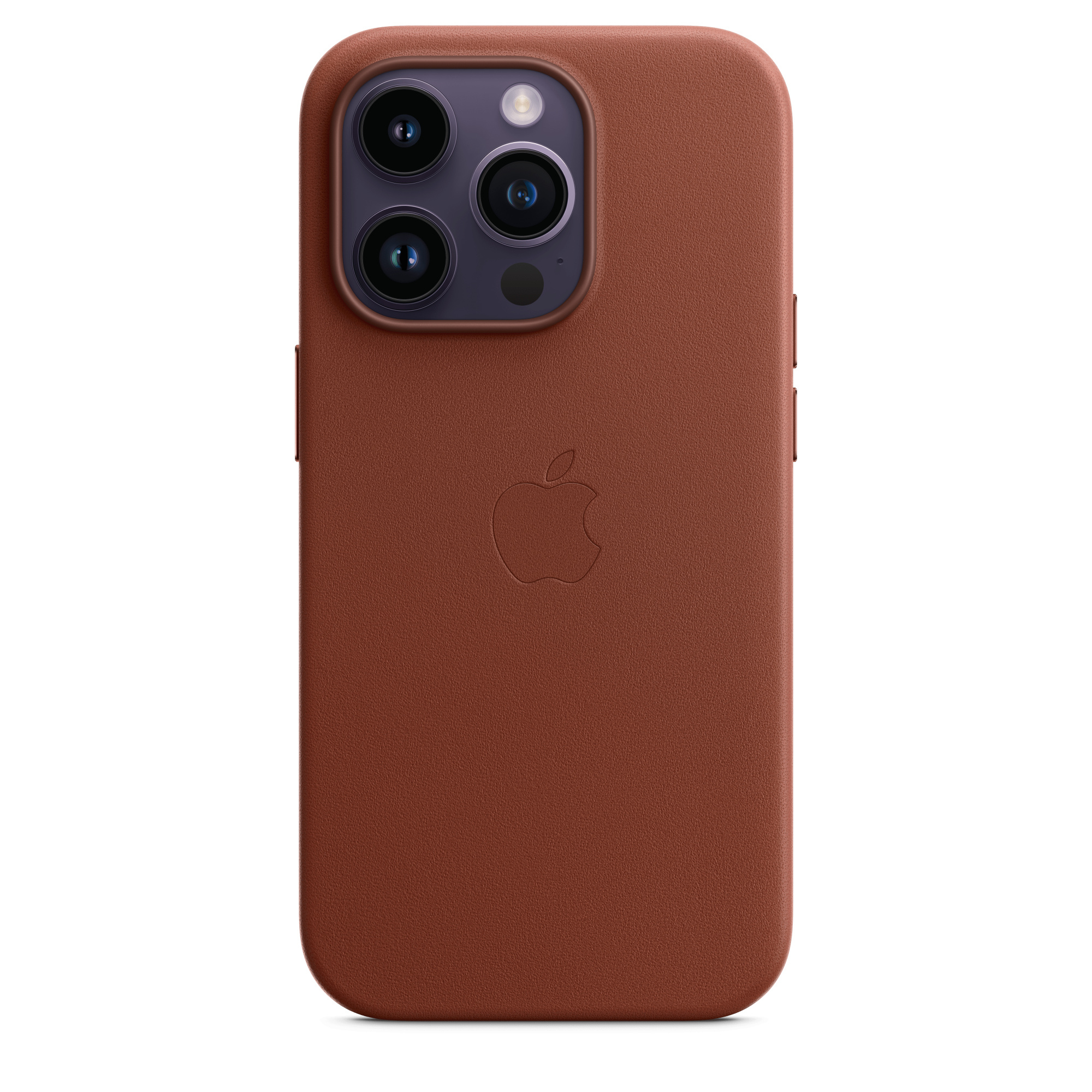 Apple iPhone 14 Pro Leather Case with MagSafe Umber
