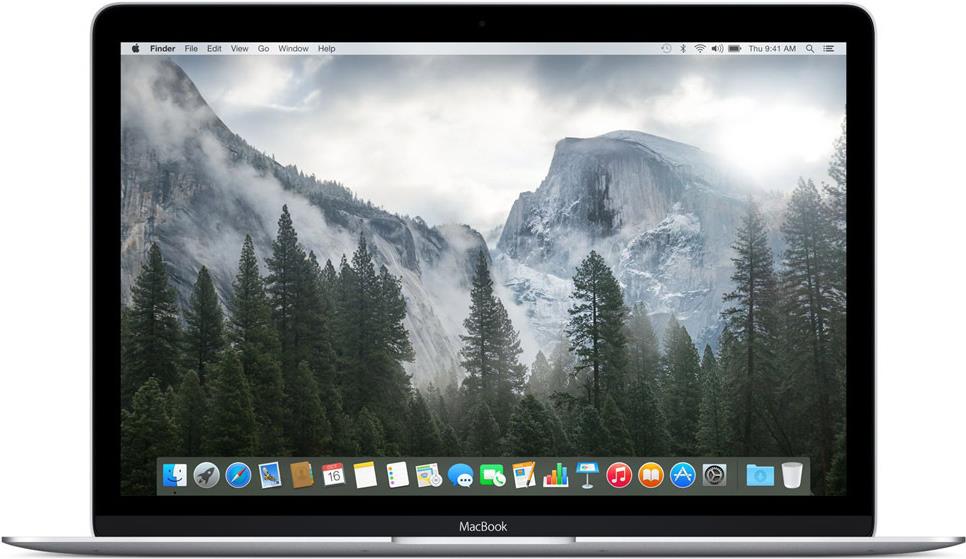Apple MacBook 30,50cm (12") Retina Silber MNYH2D/A 1.2GHz, 8GB Ram, 256GB SSD, macOS Sierra - 2017 (MNYH2D/A)
