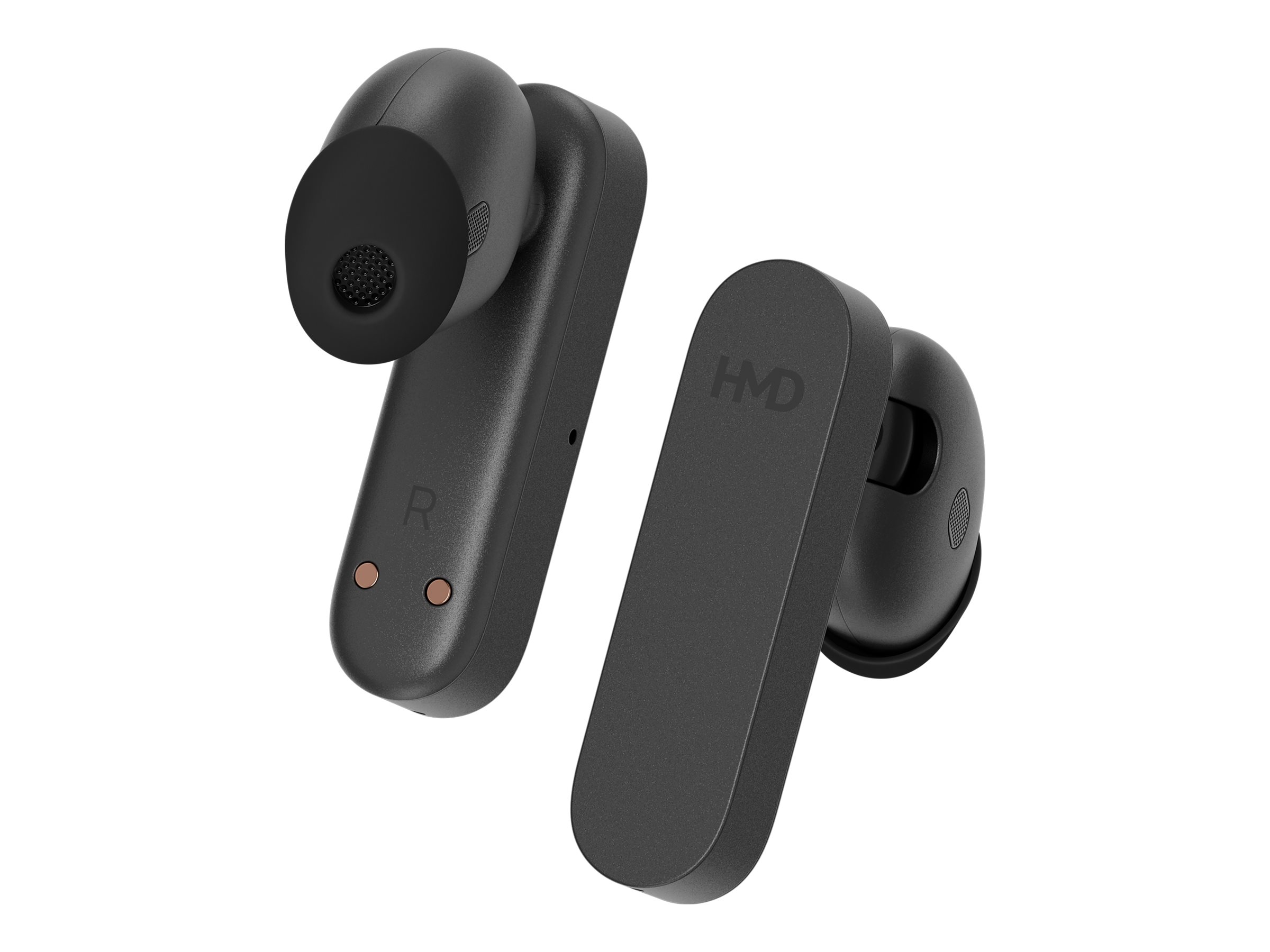 HMD Amped Buds True Wireless In-Ear Kopfhörer mit ANC Schwarz