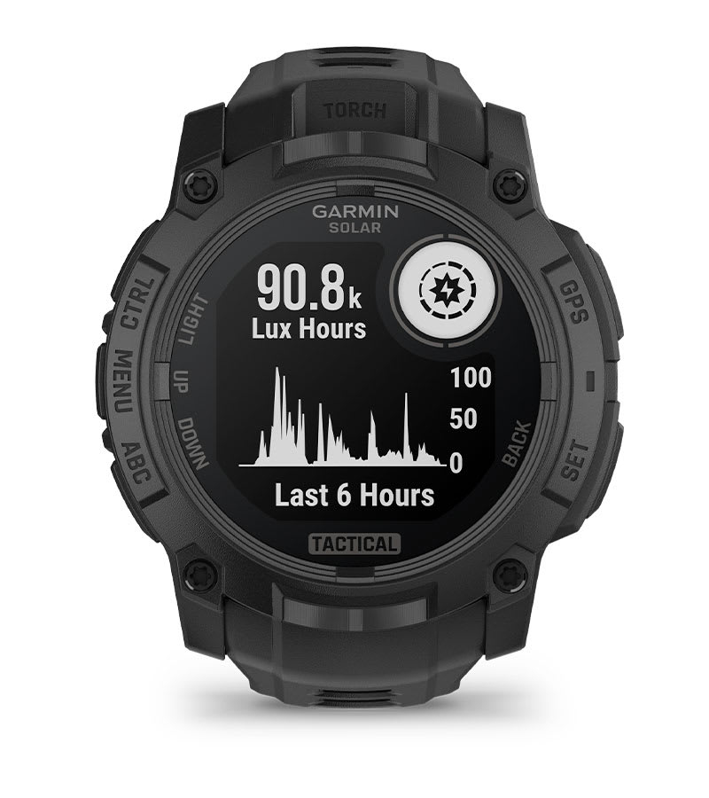 Garmin Instinct 3 Solar Tactical Edition 1.2" Schwarz
