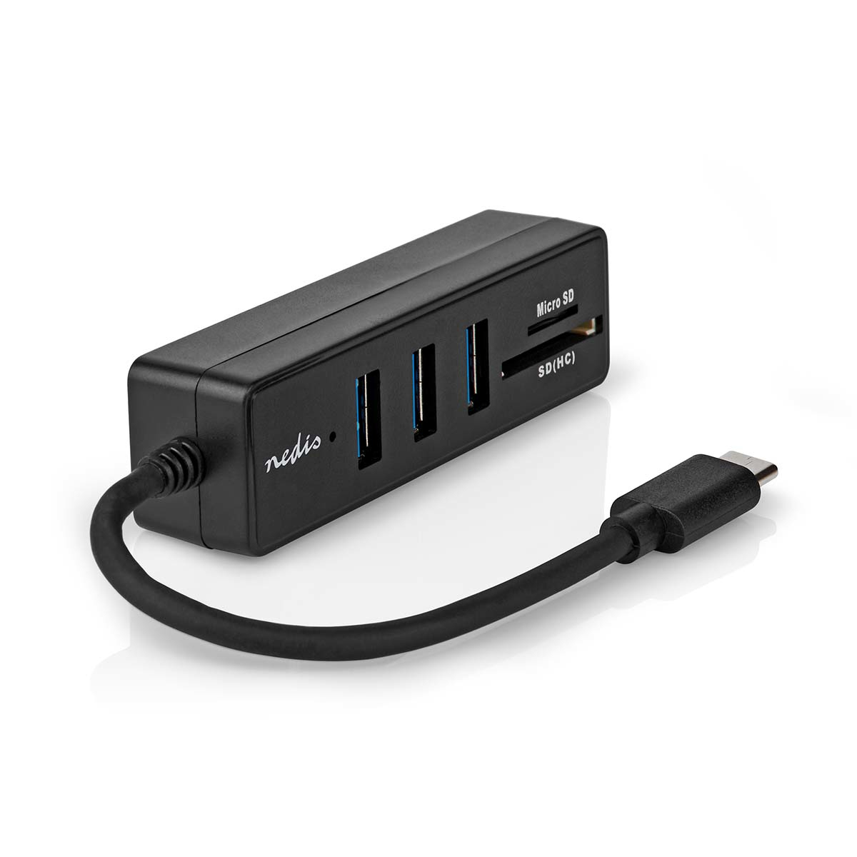 Nedis CCGB64250BK01 Dockingstation USB Typ-C Schwarz