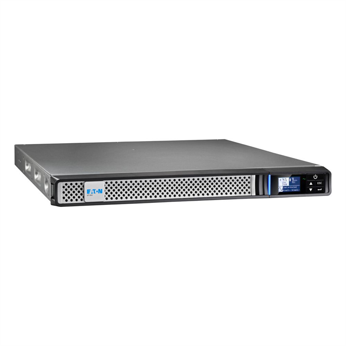 Eaton 5P 850iR Gen 2 USV 850 VA 680 W 1U Rack Schwarz, Silber