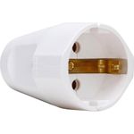 Kopp Kunststoff-Schutzkontakt-Schalenkupplung, für 3x1,5mm², arktisweiß (182102051)