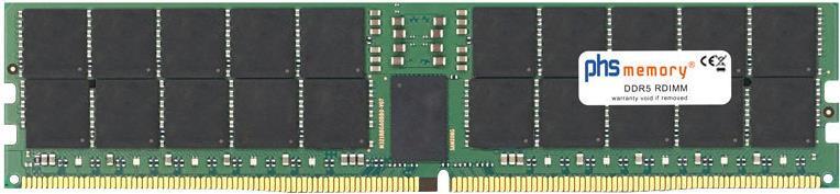 PHS-memory 64GB RAM Speicher kompatibel mit Supermicro A+ Server AS-1015SV-WTNRT DDR5 RDIMM 4800MHz