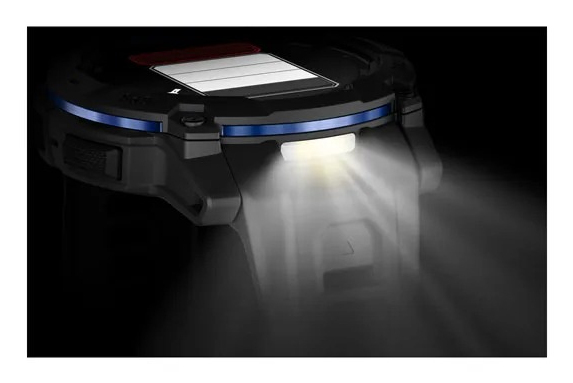 Garmin Instinct 3 AMOLED 50 mm 1.3" Schwarz/Bolt Blue