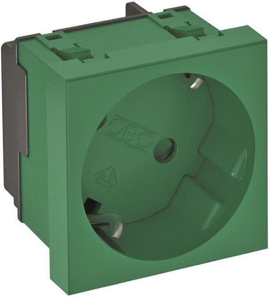 OBO STD-D3S MZGN1 Steckdose 33° 1-fachSchutzkontakt 6120077 (6120077)
