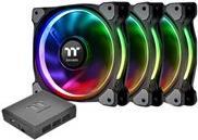 Thermaltake Lüfter Riing Plus 12 LED RGB Kit (3er Pack) (CL-F076-PL12SW-A)