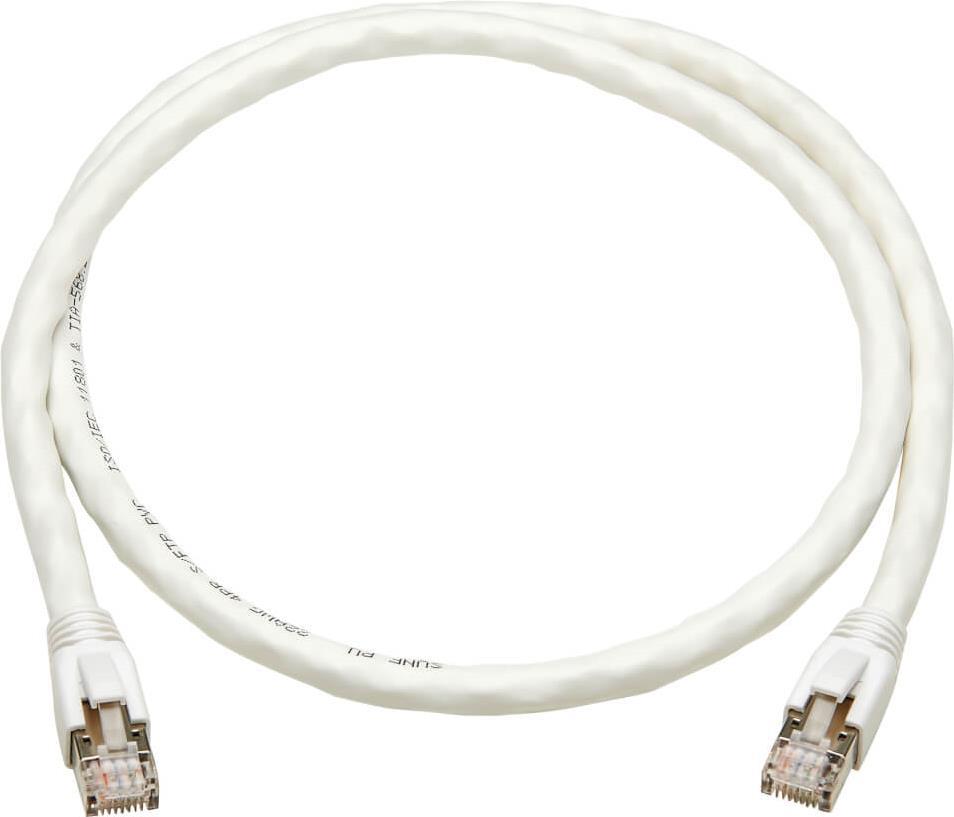 Tripp Lite N272-003-WH Cat8 S/FTP-Patchkabel RJ45 PoE 0,91 m Weiß