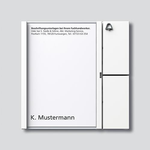 Siedle Vario Bus-Tasten-Modul BTM 650-01 W weiß (035728)