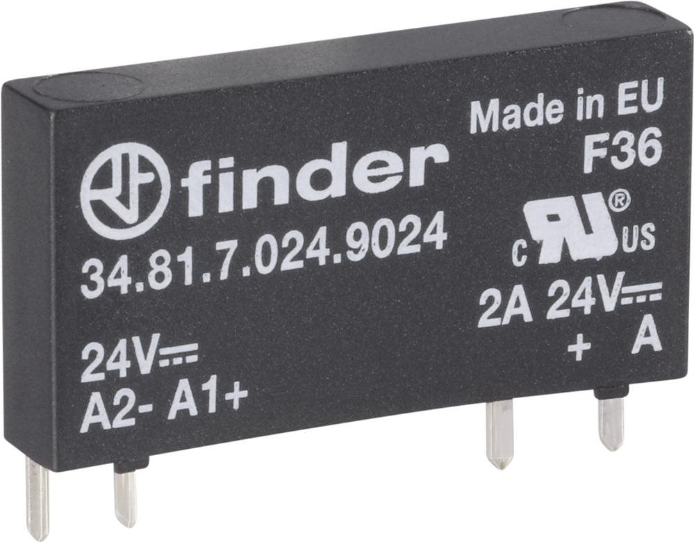FINDER Halbleiterrelais 1 St. Finder 34.81.7.024.8240 Last-Strom (max.): 2 A Schaltspannung (max.):