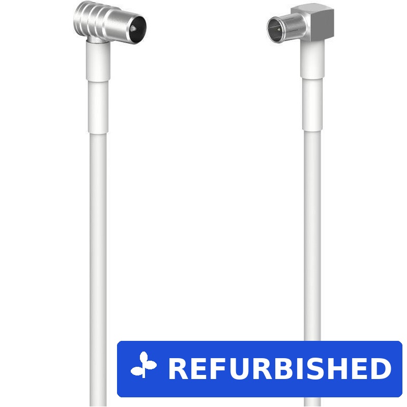 Hama 00205336 Koaxialkabel 9 m IEC Weiß (00205336) (B-Ware)