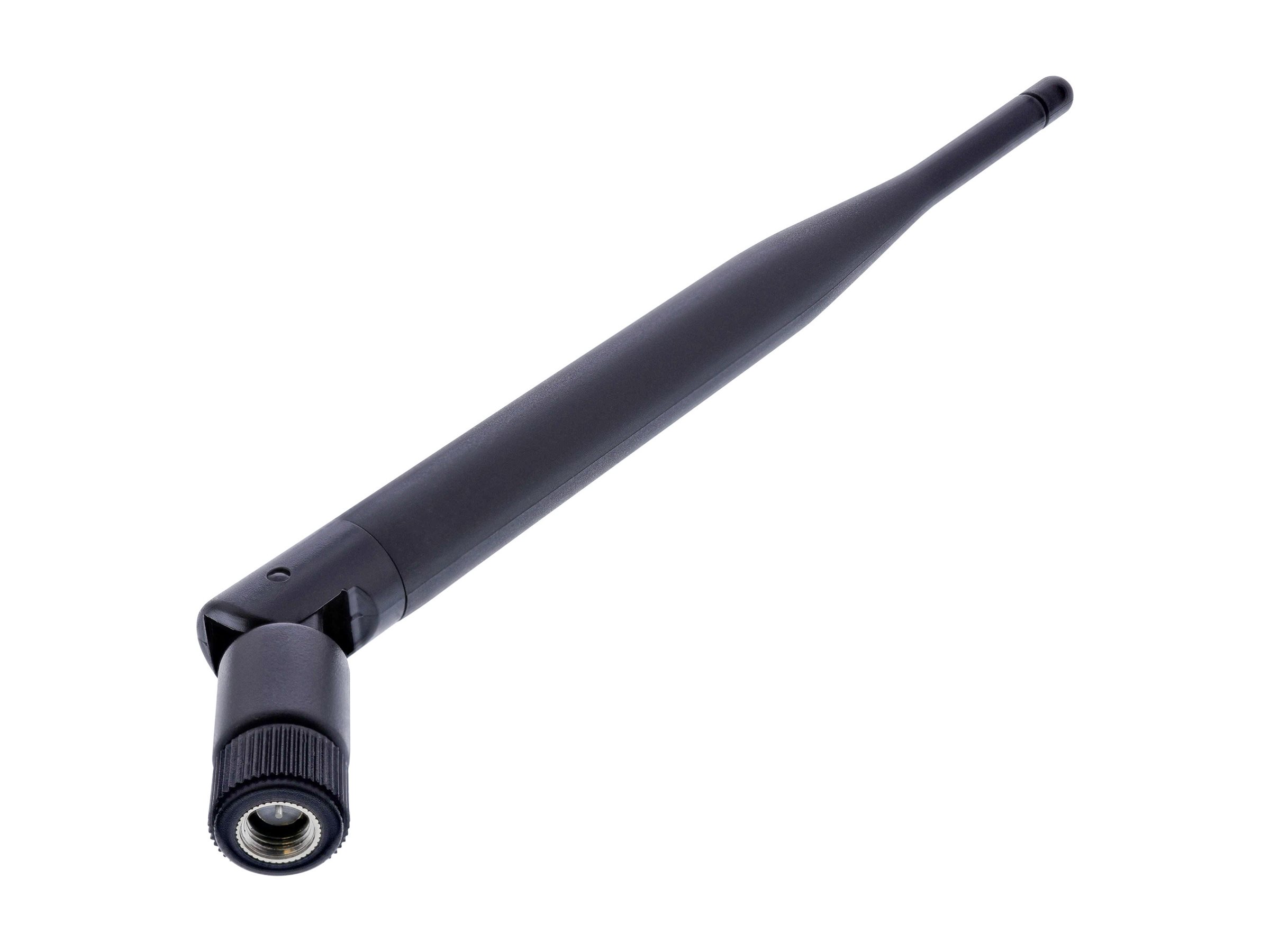 InLine WLAN Gummi Antenne SMA 5 dBi Schwarz