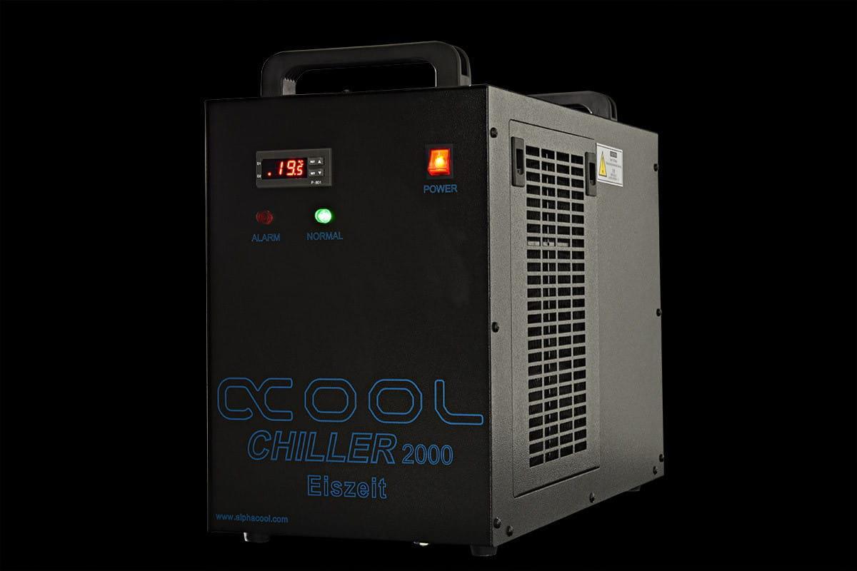 ALPHACOOL Eiszeit 2000 Chiller (schwarz, Kompressorkühler)