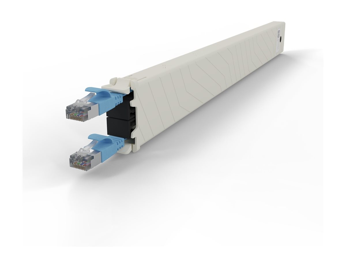 PATCHBOX patchbox.one Cassette 8RU STP Cat 6a 0,8 m Blau