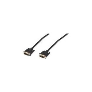 Assmann DVI connection cable. DVI(24+1) M/M. 1.0m. DVI-D dual link. UL. bl (AK-320108-010-S)