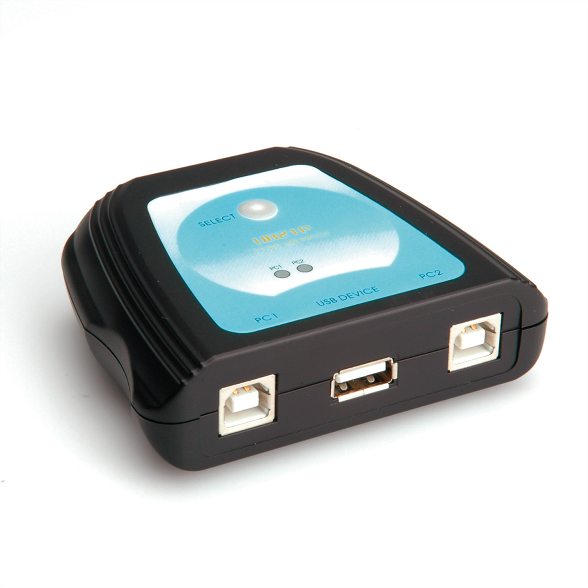 VALUE Secomp VALUE Manual USB 2.0 Switch 2 Ports Schwarz