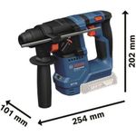 BOSCH 0611927000 GBH 18V-18 Bohrhammer (solo, C) (611927000)