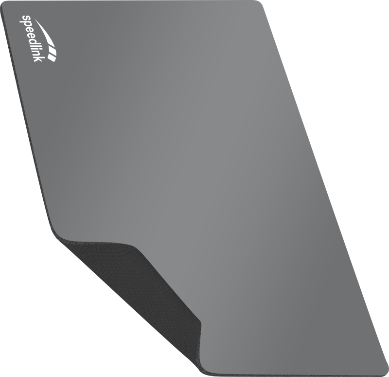 SPEEDLINK ATECS Soft Gaming-Mauspad 380×300 mm Größe M Grau