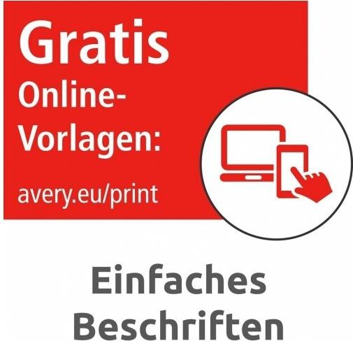 Avery Zweckform LR3478-10 Etiketten 210 x 297 mm Weiß