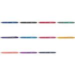 PILOT Tintenroller FRIXION BALL CLICKER 07, lila Strichstärke: 0,35 mm, Strichfarbe: blau, mit Druckmechanik, - 1 Stück (664731)