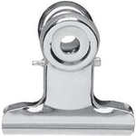 MAUL Briefklemmer aus Metall, Farbe: nickel, Breite: 30 mm Klemmweite: 10 mm, SB-Verpackung (21730-96)