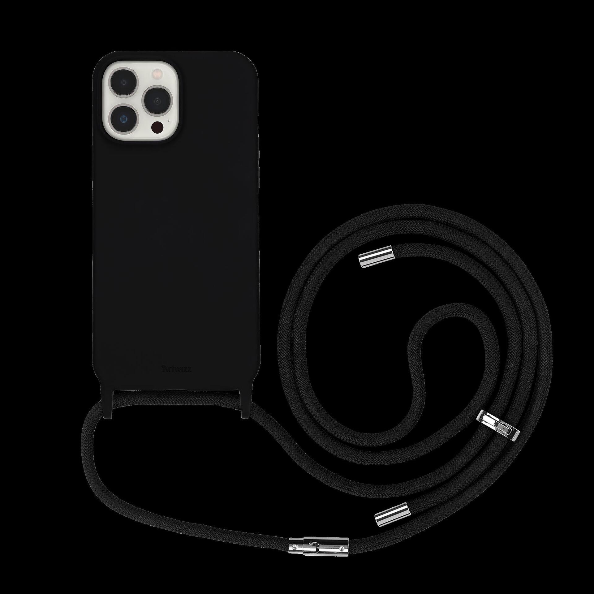 Artwizz HangOn Case Silicone for iPhone 13 Pro Max, blackHangOn Case Silicone for iPhone 13 Pro Max, black (4107-3379)