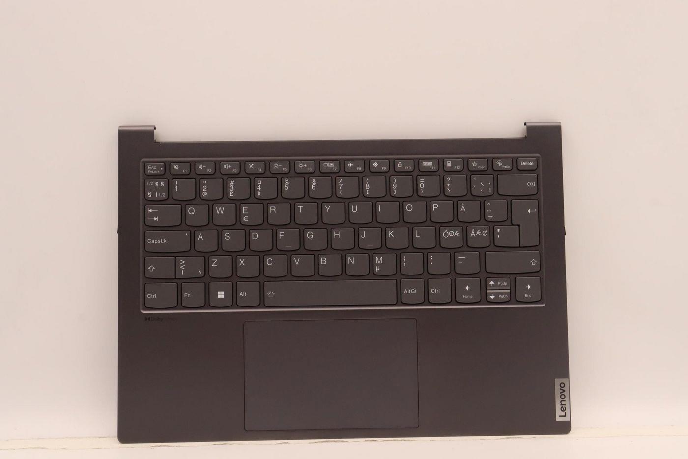 Lenovo Cover Upper Case w/ Keyboard NORDIC L82UT SG (5CB1J23671)