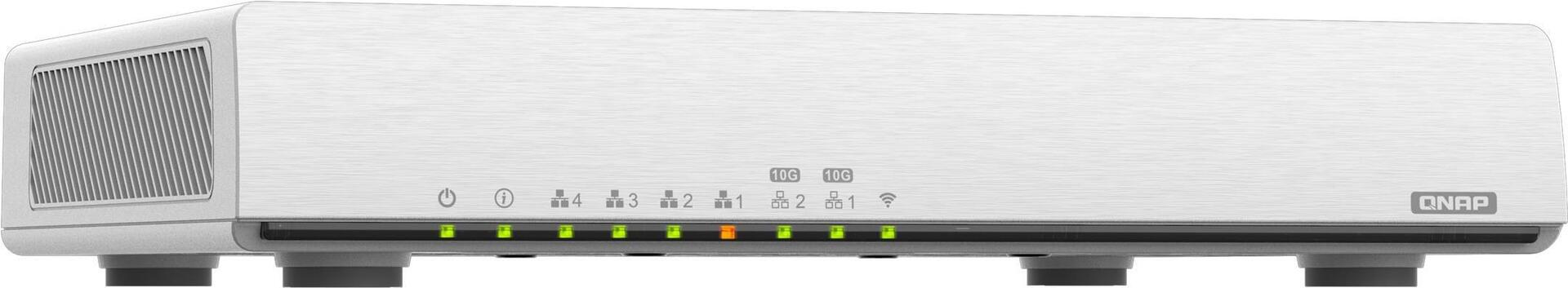 QNAP Qhora 301W: Dual 10G wifi 6 AX3600 Fanless SD-WAN router