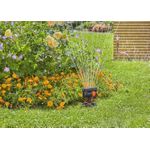 Gardena 8272-20 Wassersprinkler Kreisförmige Wassersprinkler Kunststoff Schwarz (08272-20)