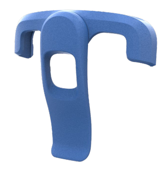 Zebra SG-HC2L5L-CLIP-01 Trageclip Blau