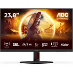 AOC Q24G4RE, Gaming-Monitor - (60.5 cm (23.8 Zoll), schwarz (matt), QHD, Fast-IPS, HDMI, DP, HDR10, 180Hz Panel) [Energieklasse E] (Q24G4RE) (geöffnet)