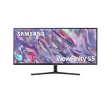 Samsung ViewFinity S5 S50GC 86,4 cm (34" ) 3440 x 1440 Pixel UltraWide Quad HD LED Schwarz [Energieklasse G] (LS34C500GAUXEN)