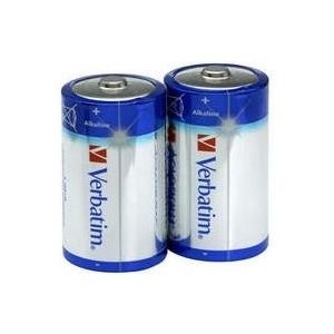 Verbatim - Batterie 2 x D Alkalisch (49923)