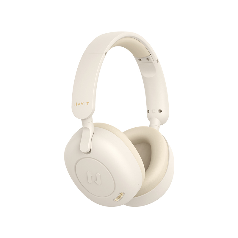 Havit H655BT Bluetooth Kopfhörer mit ANC Beige