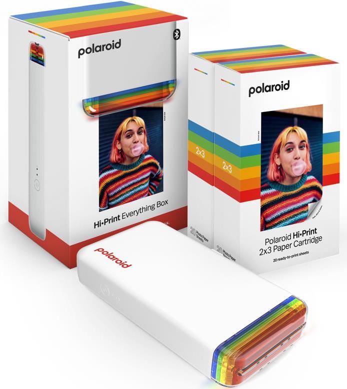 Polaroid Hi Print Everything Box Fotodrucker Thermodruck 2.1 x 3.4 (5.3 x 8.6 cm) (006152)  - Onlineshop JACOB Elektronik
