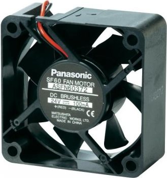 Panasonic Gleichstromlüfter ASFN6 ASFN64371 (B x H x T) 60 x 60 x 25 mm Betriebsspannung 12 V/DC (ASFN64371)