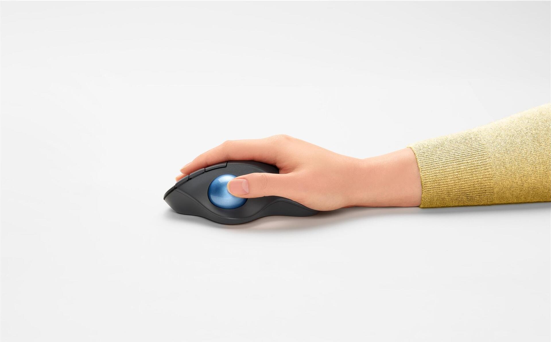 Logitech Ergo Series ERGO M575 Trackball Bluetooth 5.0 LE 2.4 GHz Graphite