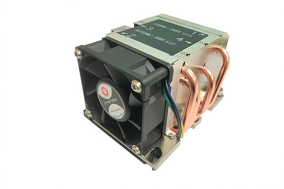 Dynatron B5 Prozessor-Luftkühler LGA3647 Narrow ILM 205 W TDP 2HE Aluminium Schwarz