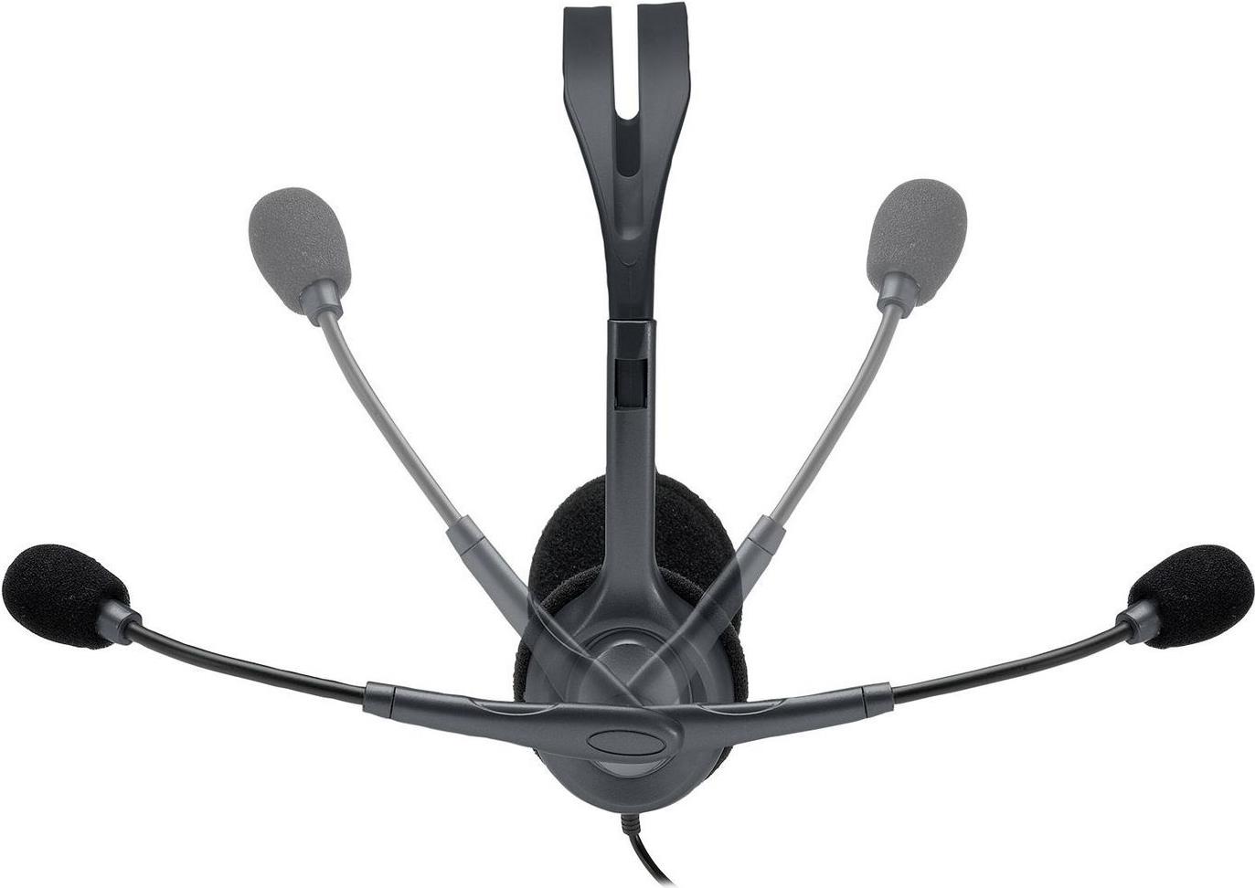 Logitech H111 Stereo Headset 3,5 mm Klinke Schwarz