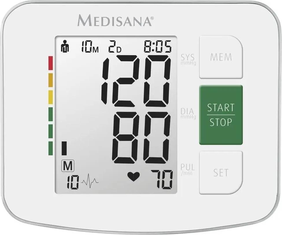MEDISANA BU 512 Oberarm-Blutdruckmessgerät Grau
