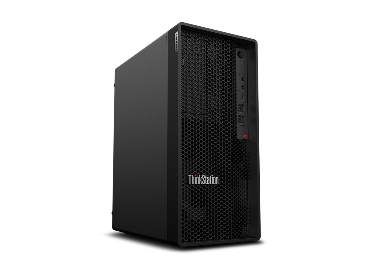 Lenovo ThinkStation P2 Tower G2 Intel Core Ultra 7 265K 32 GB RAM 512 GB SSD RTX 5060 Schwarz; Rot