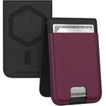 UAG Urban Armor Gear Metropolis Magnetic Wallet mit Standfunktion | veganes Leder deep purple synth | 964445114E4E (964445114E4E)